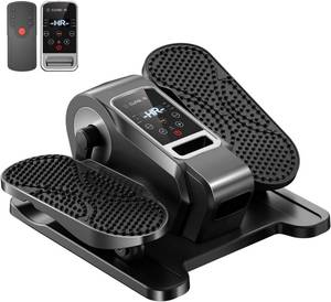 lot 23 image: $100 Under Desk Elliptical Machine, Seated Pedal Exerciser, 12 Speeds