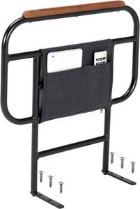 lot 38 image: $76 Screw-in Bed Rail for Adjustable Bed, Wooden Board Only, 22in, 1pc