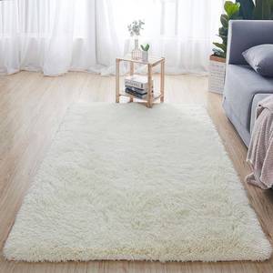 lot 47 image: $76 Area Rugs for Bedroom & Living Room, Soft Shaggy Rug, 3.9x6.5 ft