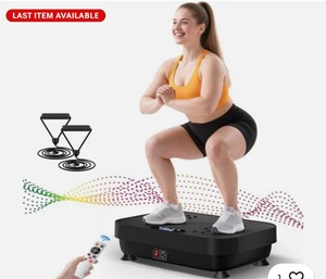 lot 53 image: SedoZik Vibration Plate Exercise Machine