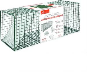 lot 80 image: $70 HOMESTEAD 32 Live Animal Trap - Humane Catch & Release