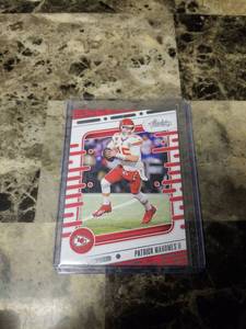 lot 727 image: 2024 Panini Absolute Football Patrick Mahomes Kansas City Chiefs Card