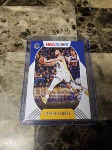 lot 735 image: 2020 Panini Hoops Basketball Stephen Curry Golden State Warriors Card