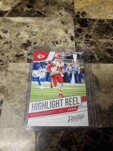 lot 742 image: 2020 Panini Prestige Football Patrick Mahomes Kansas City Chiefs Card