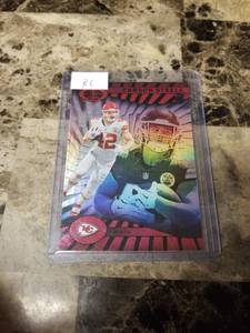 lot 744 image: 2024 Panini Illusions Football Carson Steele Kansas City Chiefs Rookie Card