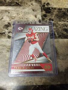 lot 746 image: 2024 Panini Illusions Football Travis Kelce Kansas City Chiefs Card
