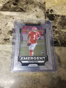 lot 763 image: 2024 Panini Prizm Football Xavier Worthy Kansas City Chiefs Rookie Card