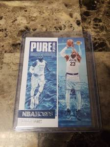 lot 778 image: 2021 Panini Hoops Basketball LeBron James Los Angeles Lakers Card