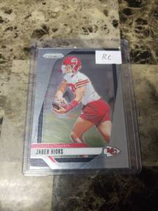 lot 780 image: 2024 Panini Prizm Football Jaden Hicks Kansas City Chiefs Rookie Card