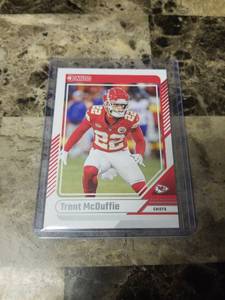 lot 782 image: 2024 Panini Donruss Football Trent McDuffie Kansas City Chiefs Card