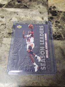lot 785 image: 1993 Upper Deck Michael Jordan Chicago Bulls Basketball Card