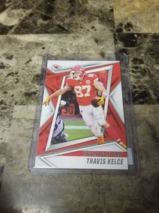 lot 790 image: 2021 Panini Rookies and Stars Football Travis Kelce Kansas City Chiefs Card