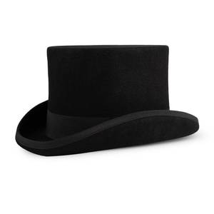 lot 3016 image: Punctualgood Wool Felt Top Hat Victorian Mad Hatter 6 Magic Hat Gentlemen Performing Jazz Caps Rock Hat for Men Women Gift (US, Alpha, Small, Black)