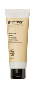 lot 3024 image: AG Care Set It Straight Argan Straightening Lotion, Smooth Hair and Fight Frizz, Argan-Infused, 5 Fl Oz