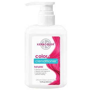 lot 3030 image: Keracolor Clenditioner HOT PINK Hair Dye - Semi Permanent Hair Color Depositing Conditioner, Cruelty-free, 12 Fl. Oz.