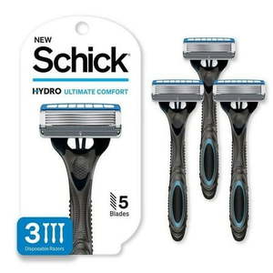 lot 3041 image: Schick Hydro 5 Ultimate Comfort 3ct