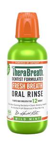 lot 3043 image: TheraBreath Fresh Breath Mouthwash, Mild Mint Flavor, Alcohol-Free, 16 Fl Oz
