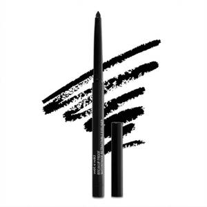 lot 3055 image: wet n wild Mega Last Breakup Proof Waterproof Retractable Gel Eyeliner - Ultra Pigmented 16-Hour Long Wear, Smudge Proof Satin Finish Formula, Cruelty-Free & Vegan - Charcoal