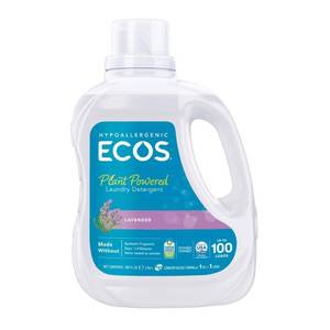 lot 3101 image: ECOS Laundry Detergent  Lavender  100 Loads, 100oz