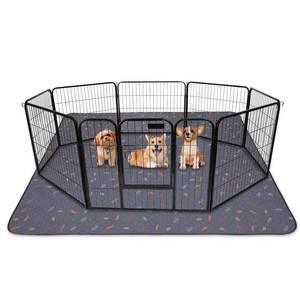 lot 3106 image: Sunheir Washable Pee Pads for Dogs 72x72, Extra Large Reusable Puppy Pads Pet Training Pads for Dog Playpen, Waterproof Pee Pads for Puppy Playpen, Whelping Pad, Dog Playpen Indoor - Deep Grey