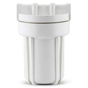 lot 3119 image: Hydronix HF3-5WHWH34 White Water Filter Housing 5 with White Rib Cap - 34 Ports