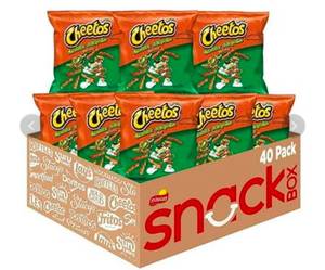 lot 3131 image: Cheetos CrunchyCheetos Crunchy Cheddar Jalapeno Cheese Flavored Puffed Snacks 1oz Bags 40 Count Multipack