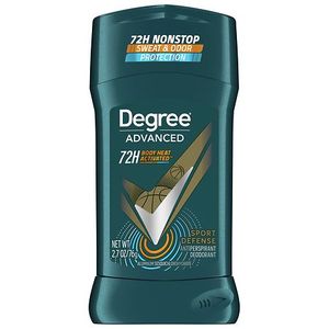 lot 3148 image: Degree Men Advanced 72H Antiperspirant Deodorant Sport Defense  2.7 oz