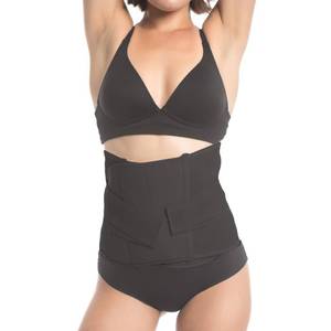 lot 3235 image: Upspring Shrinkx Belly Postpartum Belly Wrap  Post Pregnancy Belly Wrap to Support, Slim, and Smooth After Baby Black, SmallMedium Adjustable