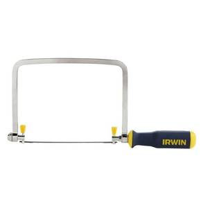 lot 3237 image: IRWIN Tools ProTouch Coping Saw (2014400), Blue & Yellow