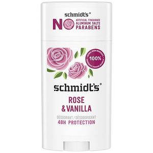 lot 3300 image: Schmidt s Rose & Vanilla 24 Hour Odor Protection Aluminum-Free Vegan Deodorant  2.65 oz