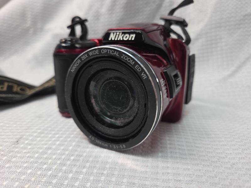 Nikon Coolpix L810 Digital Camera Red | Monumental Auctions