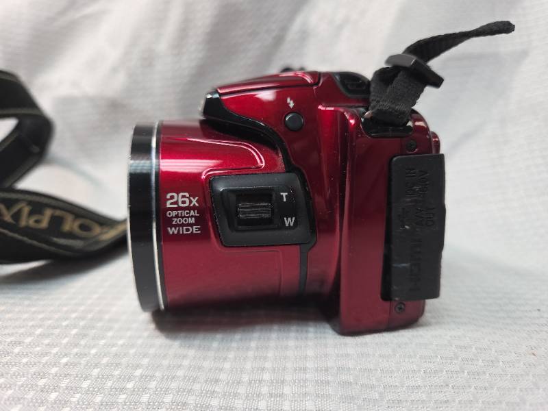 Nikon Coolpix L810 Digital Camera Red | Monumental Auctions