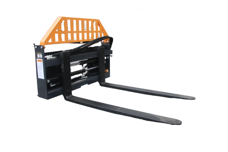 lot 2455 image: Unused Wolverine Skid Steer Pallet Forks Hydraulic Adjustable  PFA-11-3300G