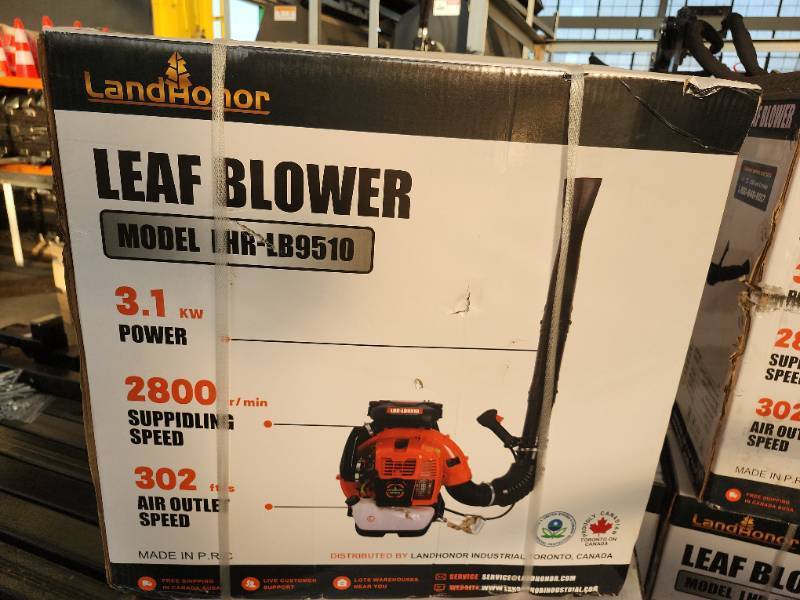 lot 2730A image: Unused Landhonor Leaf Blower  LDH-LB8850