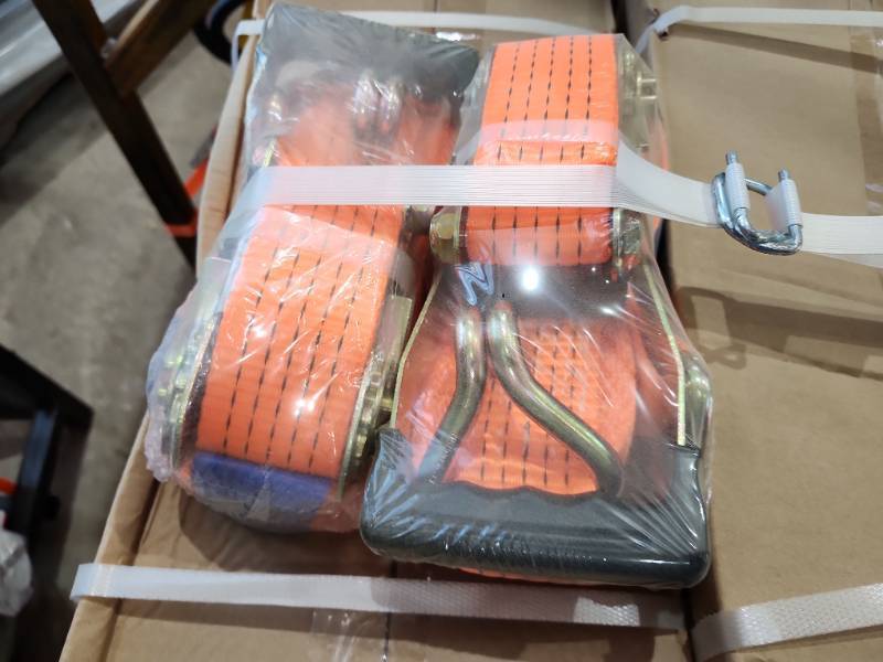 lot 11033 image: Unused Captok Ratchet Straps  CK003