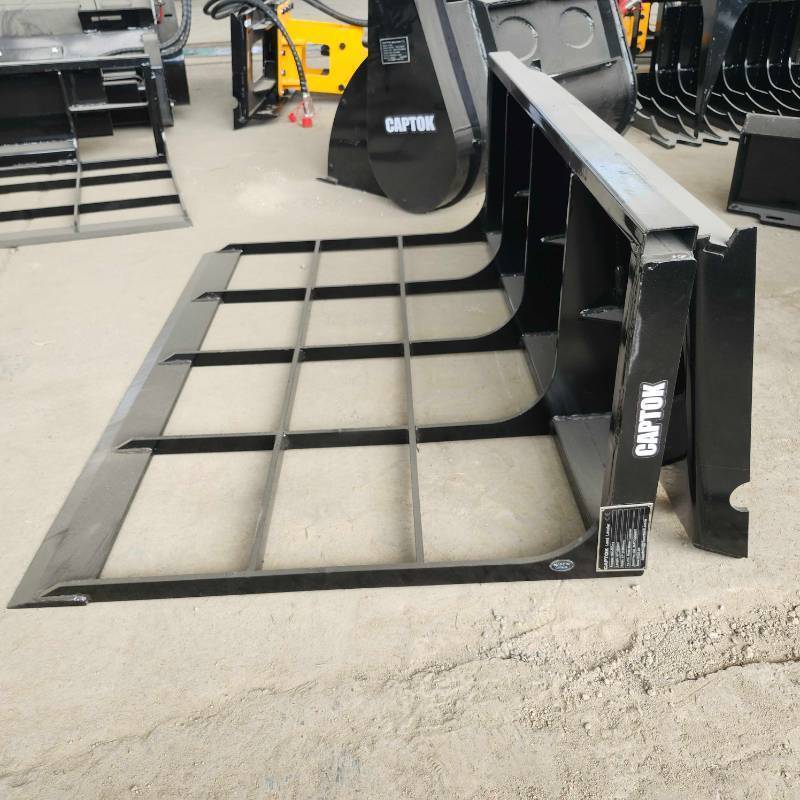 lot 7013 image: Unused Land Leveler CK-GD47 47-inch Width Skid Steer Attachment&nbsp