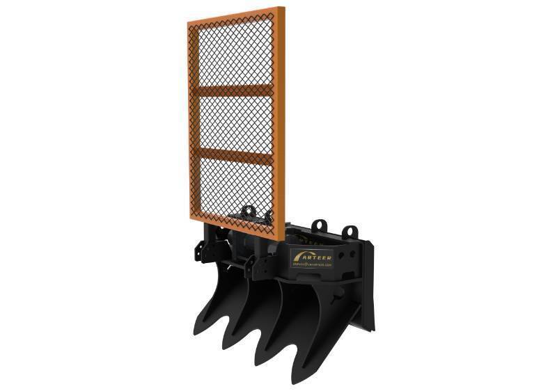 lot 8613 image: Unused Arteer SS-15000G Professional Winch Skid Steer Attachment&nbsp