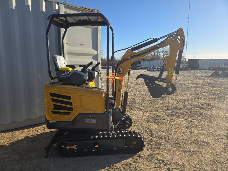 lot 10058 image: 2025 CFG MX20R Mini Excavator