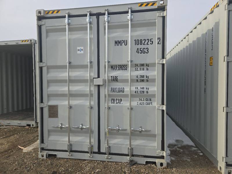lot 7599 image: One Way Use 40 High Cube Storage Container, APPROX 102 TALL X 96 WIDE X 40 DEEP  MMPU1082252