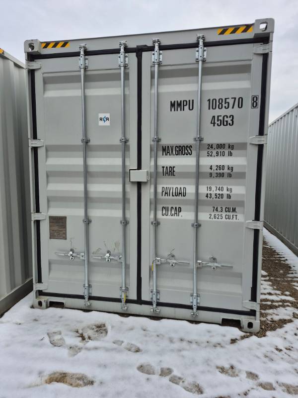 lot 221 image: One Way Use - 40 Long High Cube Container with Double Rear & Four (4) Side Double Doors MMPU1085708