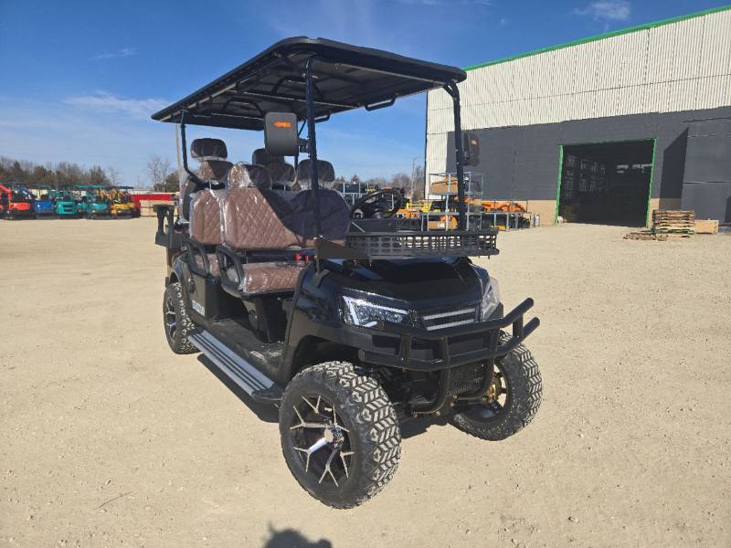 lot 75 image: Unused SDLANCH SDLGC100 Luxury 6-Seater Electric Golf Cart