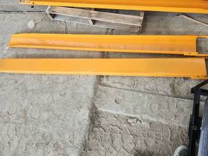 lot 2377A image: Unused Wolverine Pallet Fork Extentions  EX-66-84L