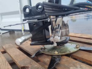 lot 7667 image: Unused CAPTOK Mini Excavator Hedge Cutter