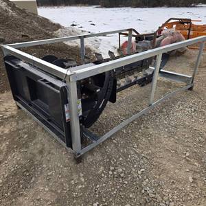 lot 8033 image: Landhonor Skid Steer Trencher  TCR-12-48H