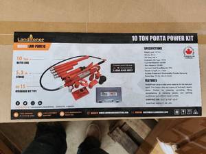 lot 8256 image: Landhonor 10 Ton Porta Power Kit  LHR-PWK10