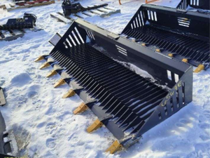 lot 2683 image: Unused Wolverine RSB72 72 in Rock Skid Steer Bucket