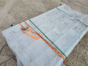 lot 243 image: Galvanized Steel Panels (Approx 37in x 72in)  SDLGCSS