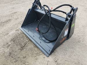 lot 8108 image: Landhonor 44 4-In-1 Combo Mini Skid Steer Bucket  MCB-72-44W