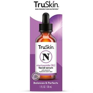 lot 65268 image: FACTORY SEALED - TruSkin Niacinamide Facial Serum with Vitamin E and Hyaluronic Acid - 1 fl oz
