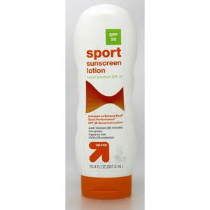 lot 65274 image: APPEARS NEW - Sport Sunscreen Lotion - SPF 50 - 10.4 fl oz - up&up��